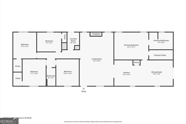 1575 Davis Road W, Fairmount, GA 30139