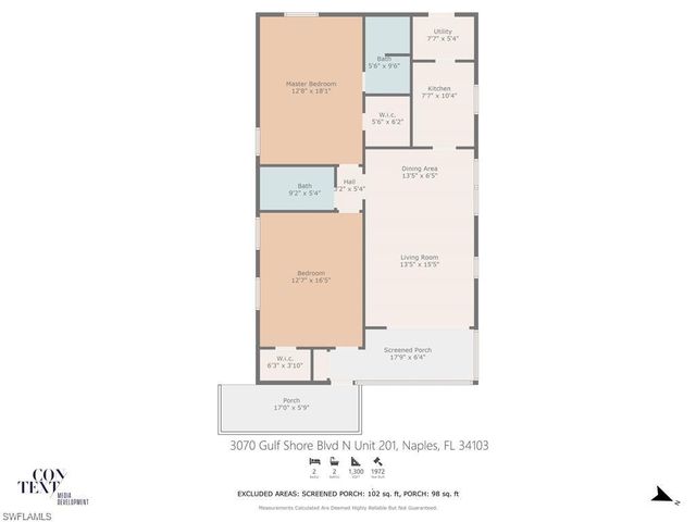 3070 Gulf Shore BLVD N # 201, Naples, FL 34103
