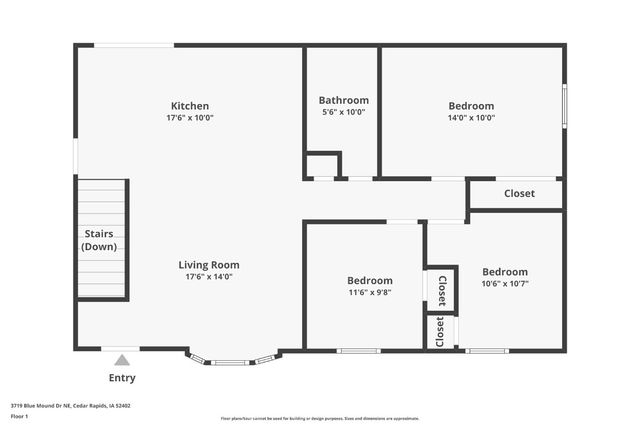 3719 Blue Mound NE, Cedar Rapids, IA 52402