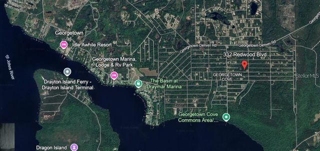 332 REDWOOD BOULEVARD, Georgetown, FL 32139