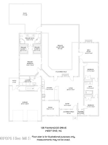 135 Fawnwood Drive, West End, NC 27376