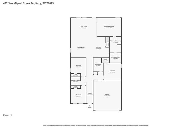 452 San Miguel Creek Drive, Katy, TX 77493