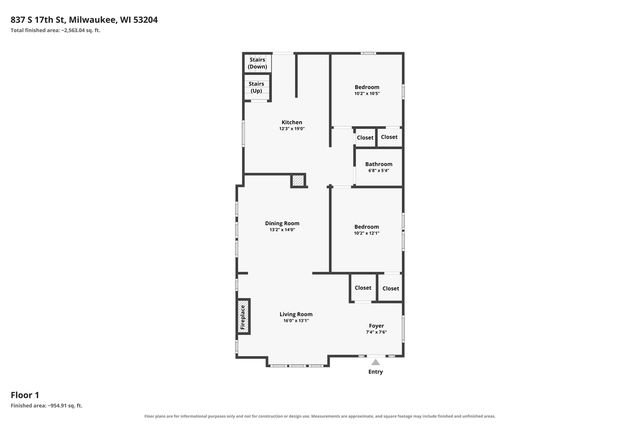 837 S 17th STREET, Milwaukee, WI 53204