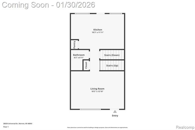 28028 Universal Drive, Warren, MI 48092