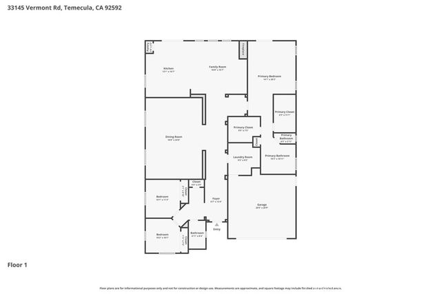 33145 Vermont, Temecula, CA 92592