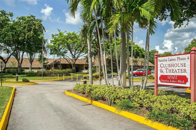 10402 Sunrise Lakes Boulevard 107, Sunrise, FL 33322