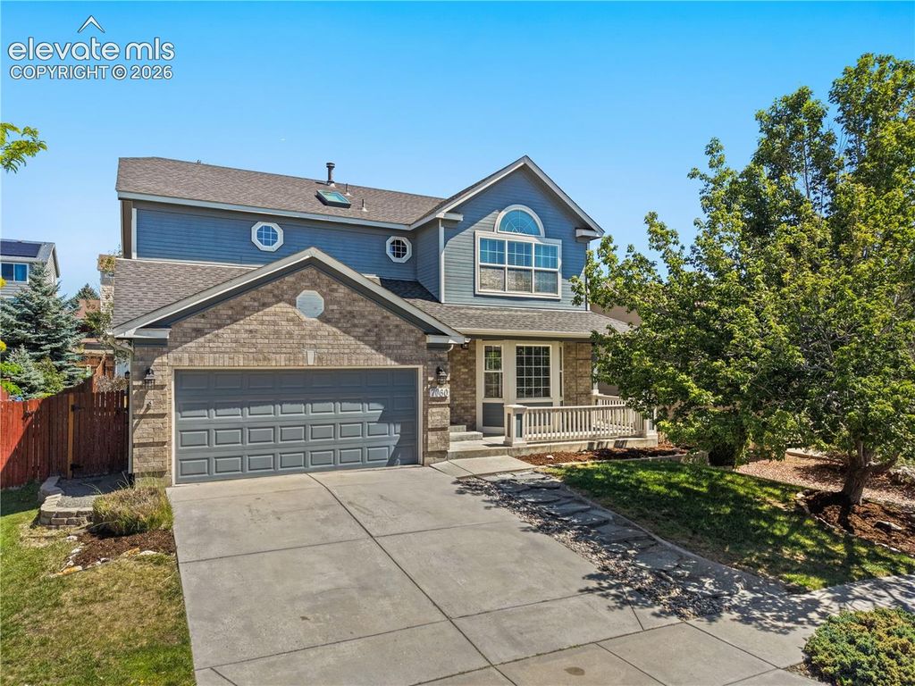 7060 Hillock Drive, Colorado Springs, CO 80922 — exterior