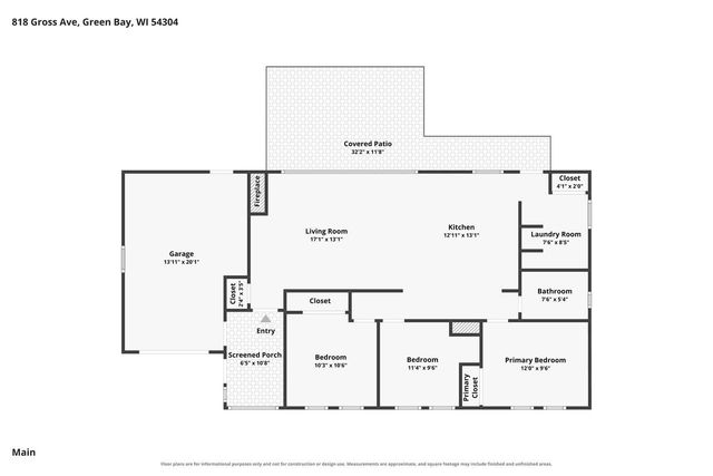 818 GROSS AVENUE, Green Bay, WI 54304