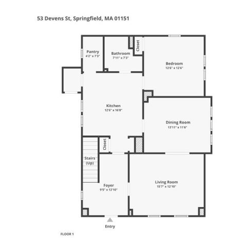 53 Devens St, Springfield, MA 01151