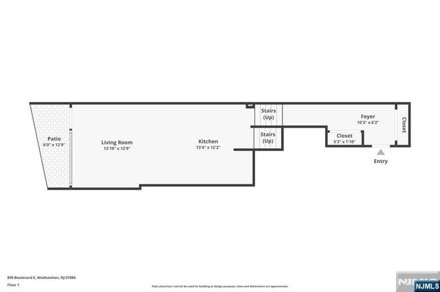 899 Boulevard East 4O, Weehawken, NJ 07086
