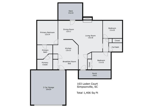 103 Loden Court, Simpsonville, SC 29680