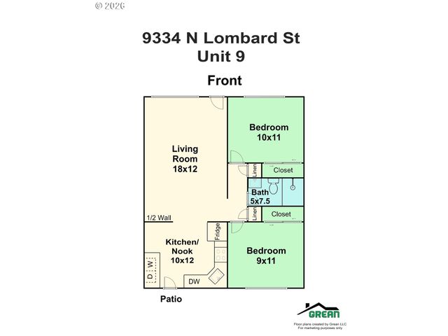 9334 N LOMBARD St 9, Portland, OR 97203