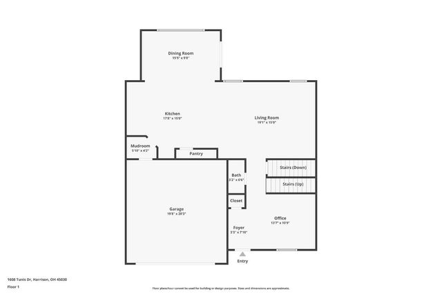 1608 Tunis Drive, Harrison, OH 45030