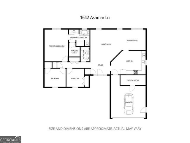 1642 Ashmar Lane SW, Marietta, GA 30064