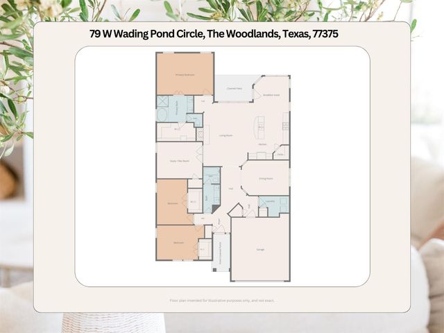 79 W Wading Pond Circle, The Woodlands, TX 77375