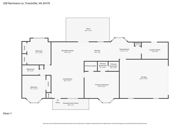 229 Normans LN, Troutville, VA 24175