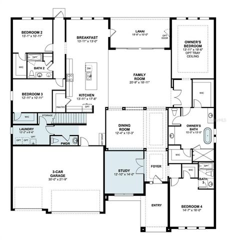 2544 HAWKS OVERLOOK PLACE, Oviedo, FL 32765