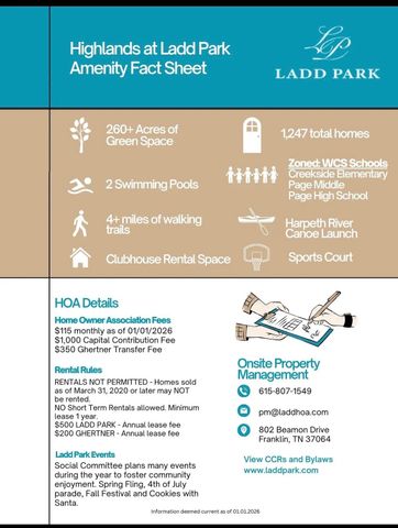 413 Avon River Rd, Franklin, TN 37064