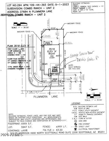 37684 N PLUMMERA Lane, San Tan Valley, AZ 85140