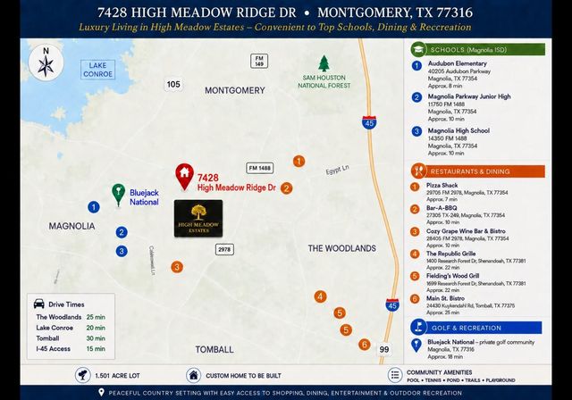 7428 High Meadow Ridge Dr, Montgomery, TX 77316