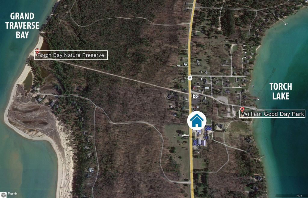 Image 2 of property listing at 2710 N US-31, Kewadin, MI 49648