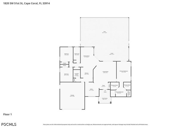 1820 SW 51st ST, Cape Coral, FL 33914