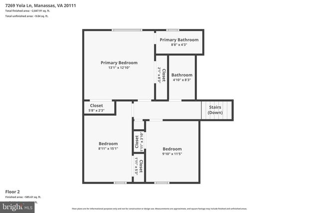 7269 YOLA LN, Manassas, VA 20111