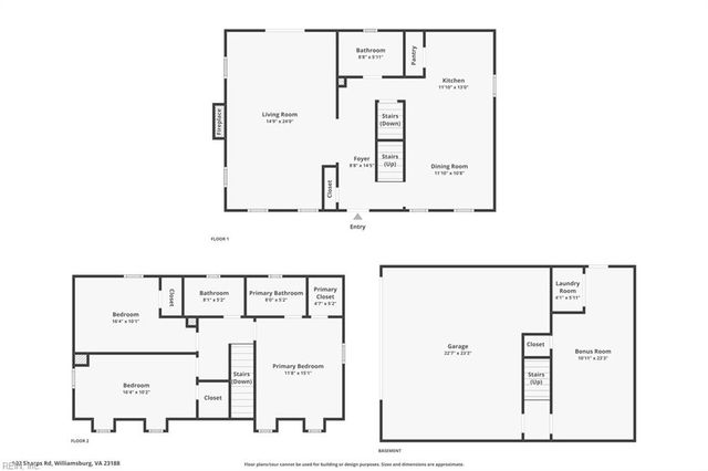 102 Sharps RD, Williamsburg, VA 23188