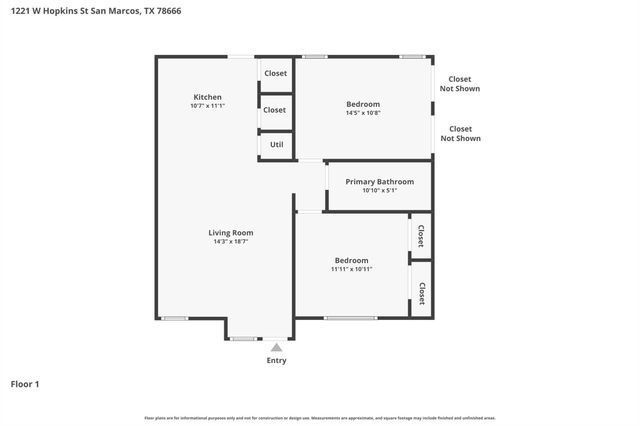 1221 W Hopkins ST 16, San Marcos, TX 78666