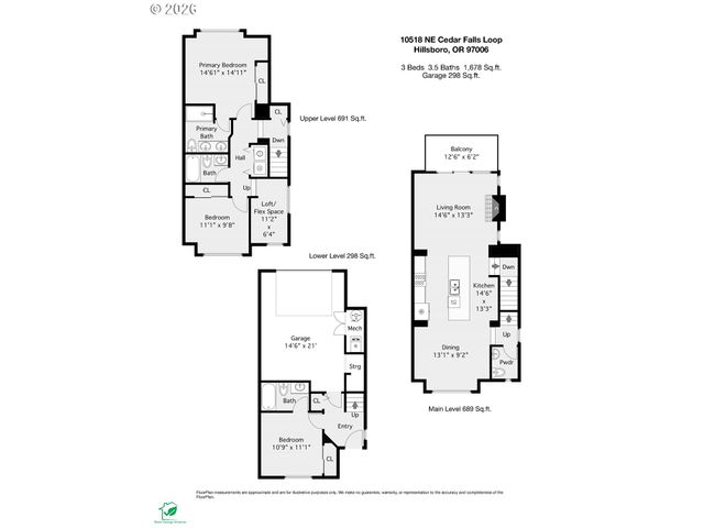 10518 Ne CEDAR FALLS Loop, Hillsboro, OR 97006