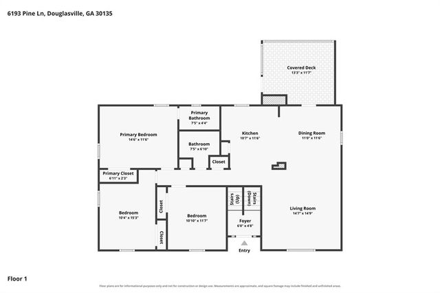 6193 Pine Lane, Douglasville, GA 30135