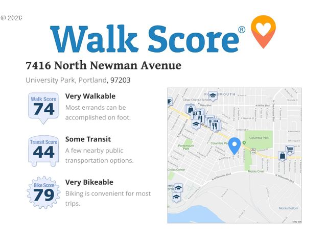 7416 N NEWMAN Ave, Portland, OR 97203