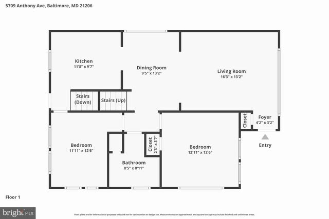 5709 ANTHONY AVE, Baltimore, MD 21206