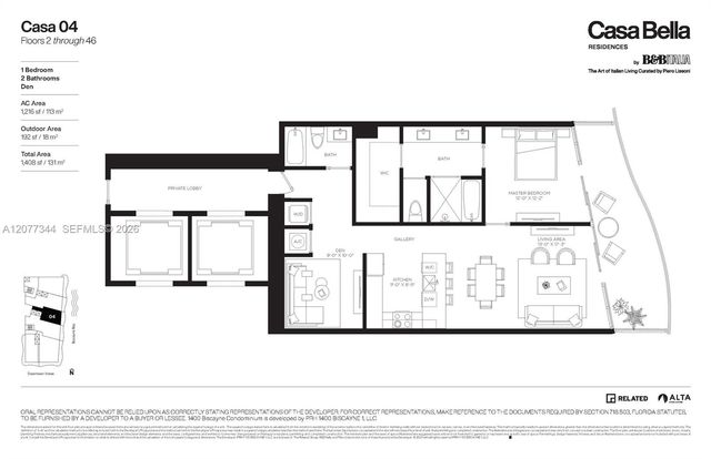 1400 Biscayne Boulevard 2504, Miami, FL 33131