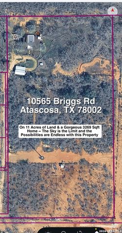 10565 Briggs, Atascosa, TX 78002