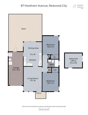 87 Markham Avenue, Redwood City, CA 94063
