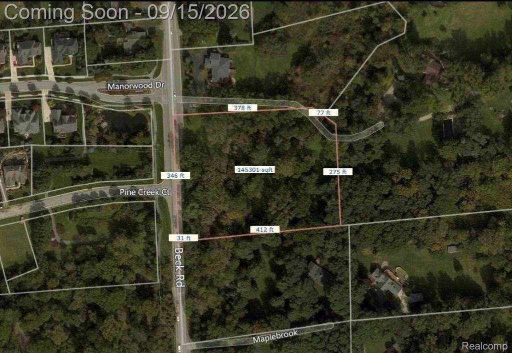 0 Beck Road, Northville Township, MI 48168