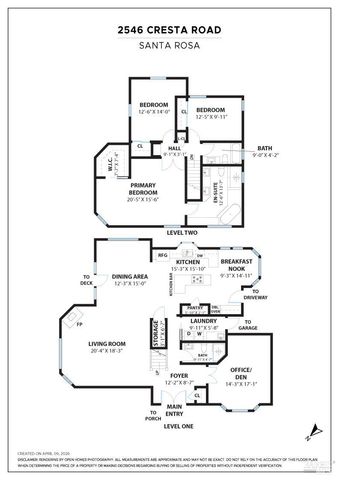 2546 Cresta Rd, Santa Rosa, CA 95404