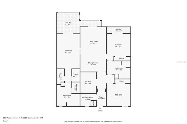 3060 PIRATES RETREAT COURT 305, Kissimmee, FL 34747