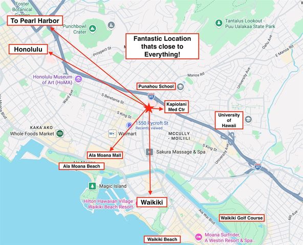 1212 Punahou Street 705, Honolulu, HI 96826