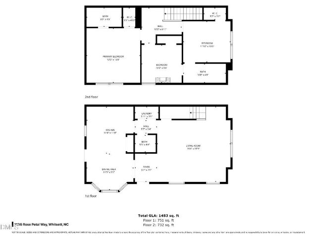 1136 Rose Petal Way, Whitsett, NC 27377