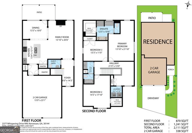 2377 Whispering Drive NW, Kennesaw, GA 30144