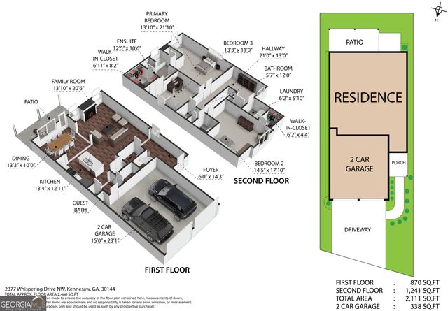 2377 Whispering Drive NW, Kennesaw, GA 30144