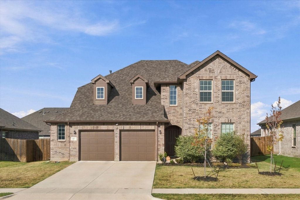417 Burrow Drive, Waxahachie, TX 75167 — exterior