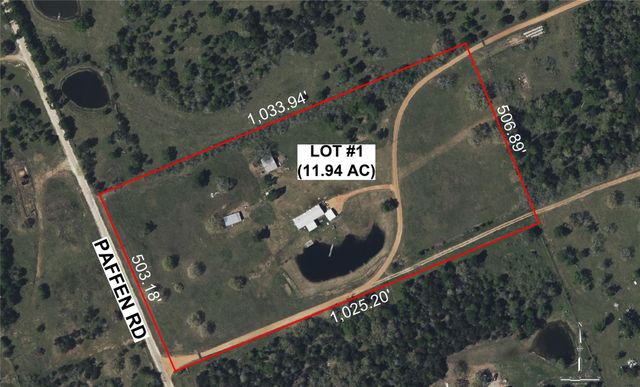 TBD Lot 1 191 Paffen Rd, Paige, TX 78659