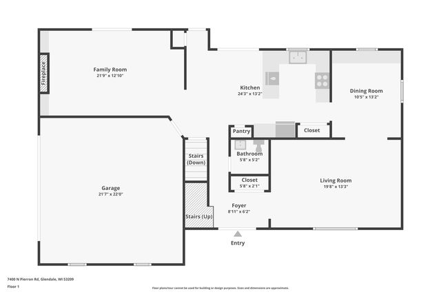 7400 N Pierron ROAD, Glendale, WI 53209