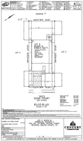 2623 Siena Court, Brookshire, TX 77423