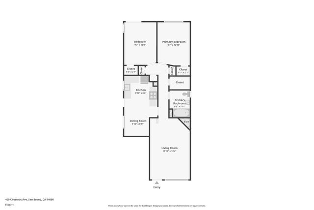 409 Chestnut Avenue, San Bruno, CA 94066