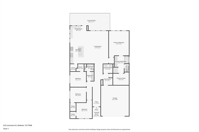 615 Livermore Street, Webster, TX 77598