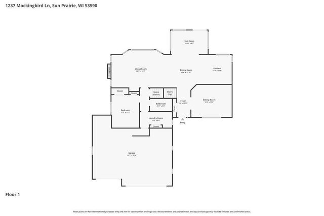 1237 Mockingbird Lane, Sun Prairie, WI 53590